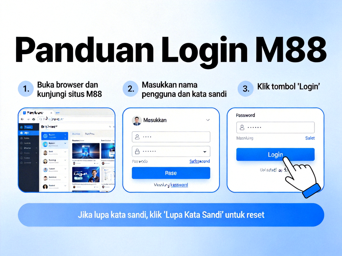 Panduan Login M88